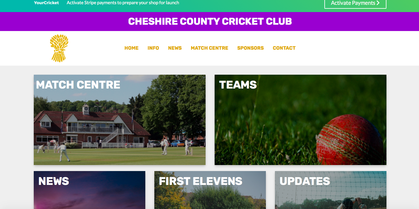 Welcome to the new Cheshire CCC website!