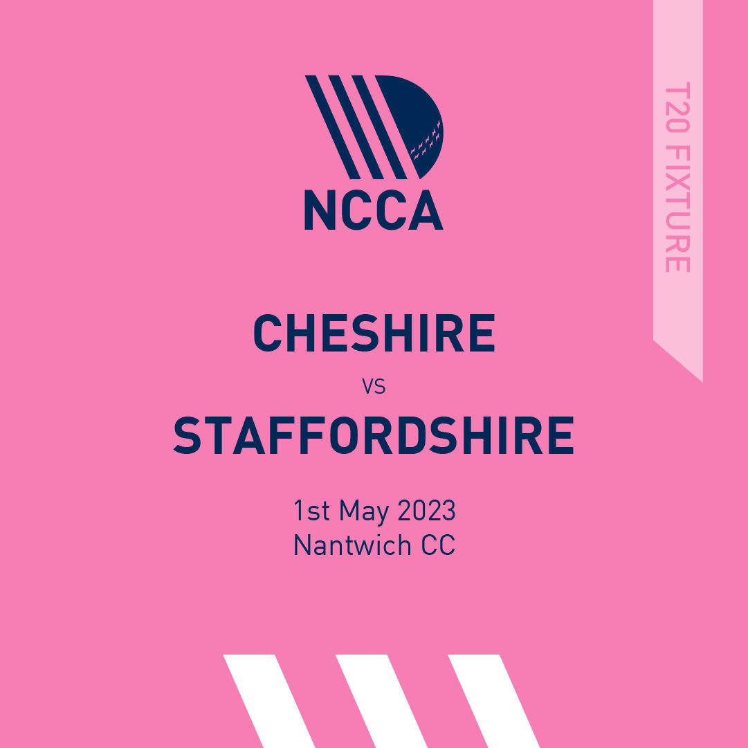 Team news: Cheshire 1st XI v Staffordshire, Monday 1 May 2023 