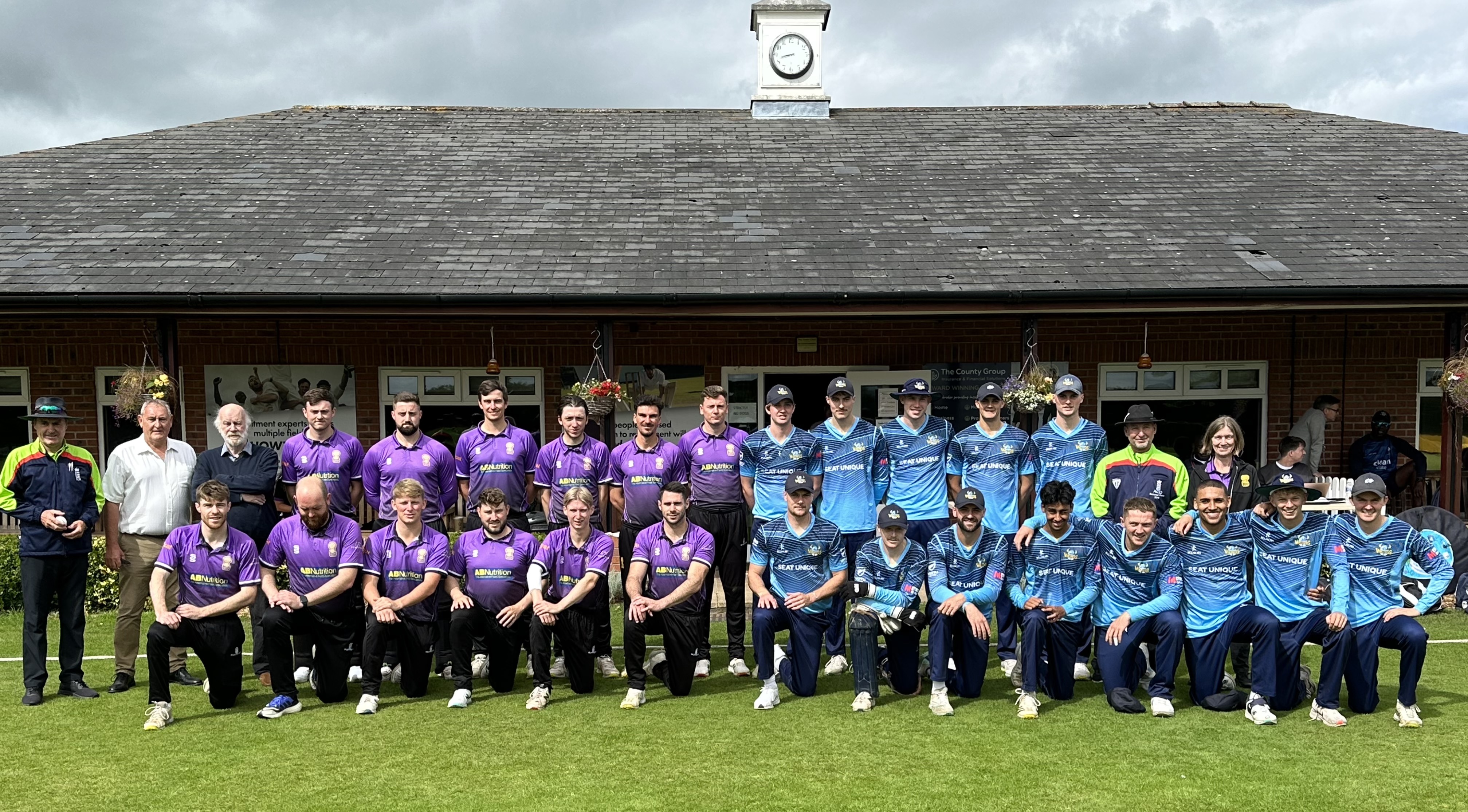 Cheshire hit 268-9 but Showcase washed out at halfway