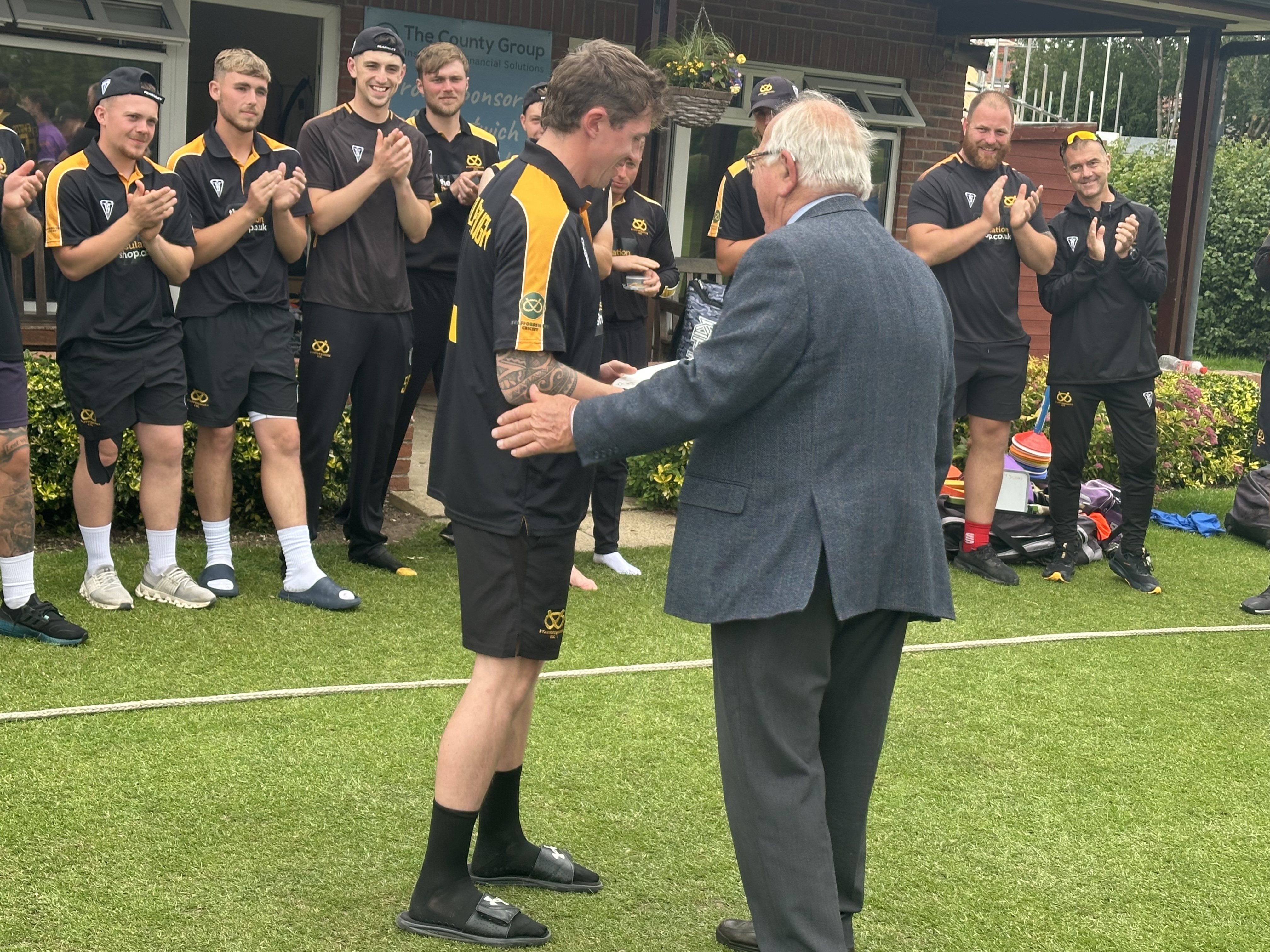 Staffs take Bailey Gill Trophy
